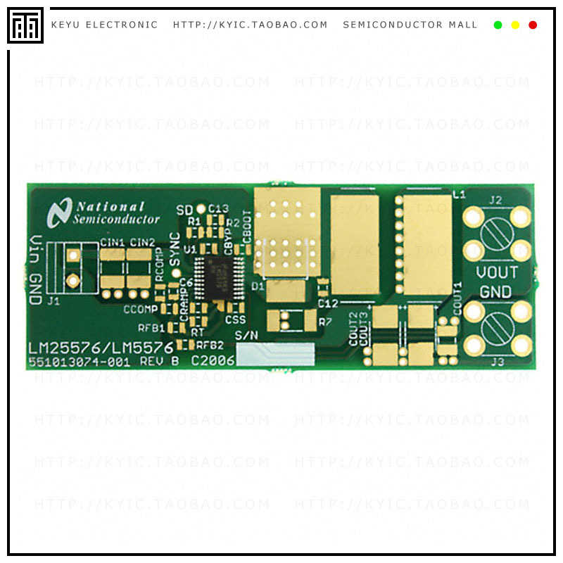 LM5576BLDT/NOPB【WEBENCH BUILD IT BOARD LM5576】