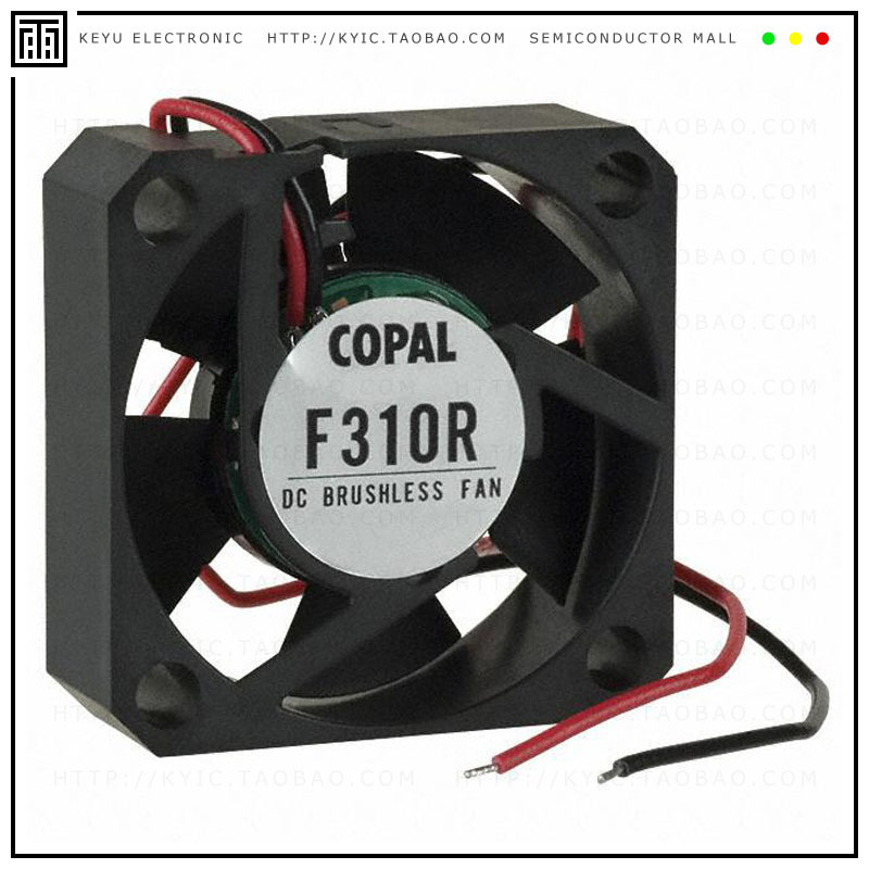 F310R-05LLC【FAN AXIAL 30X10MM 5VDC WIRE】