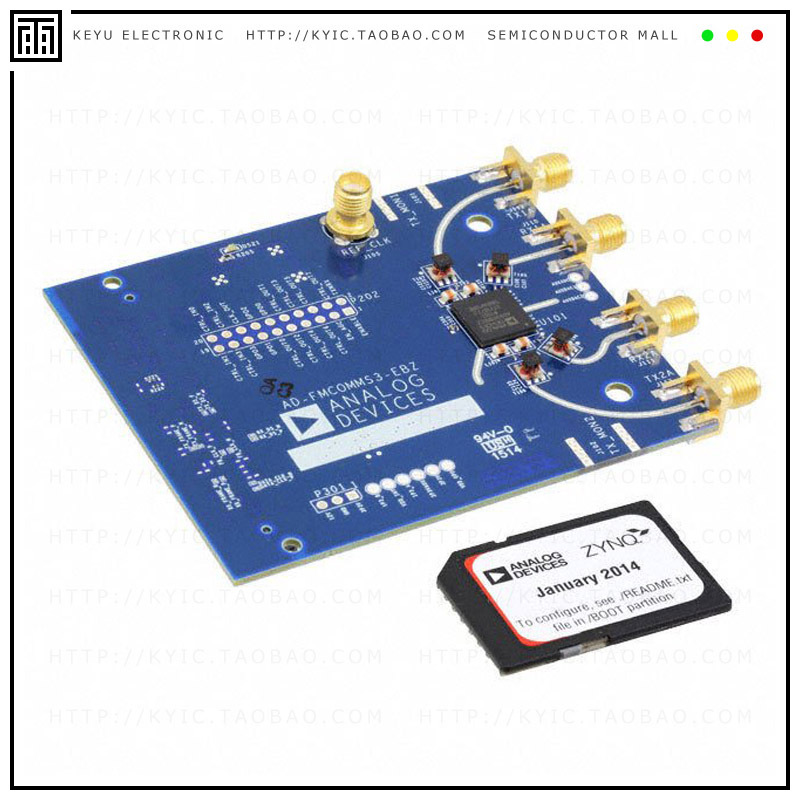 AD-FMCOMMS3-EBZ【EVAL BOARD SOFTWARE DEFINE RADIO】