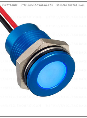 Q14F5ABXXB24E【INDICATOR 24V 14MM FLUSH BLUE】
