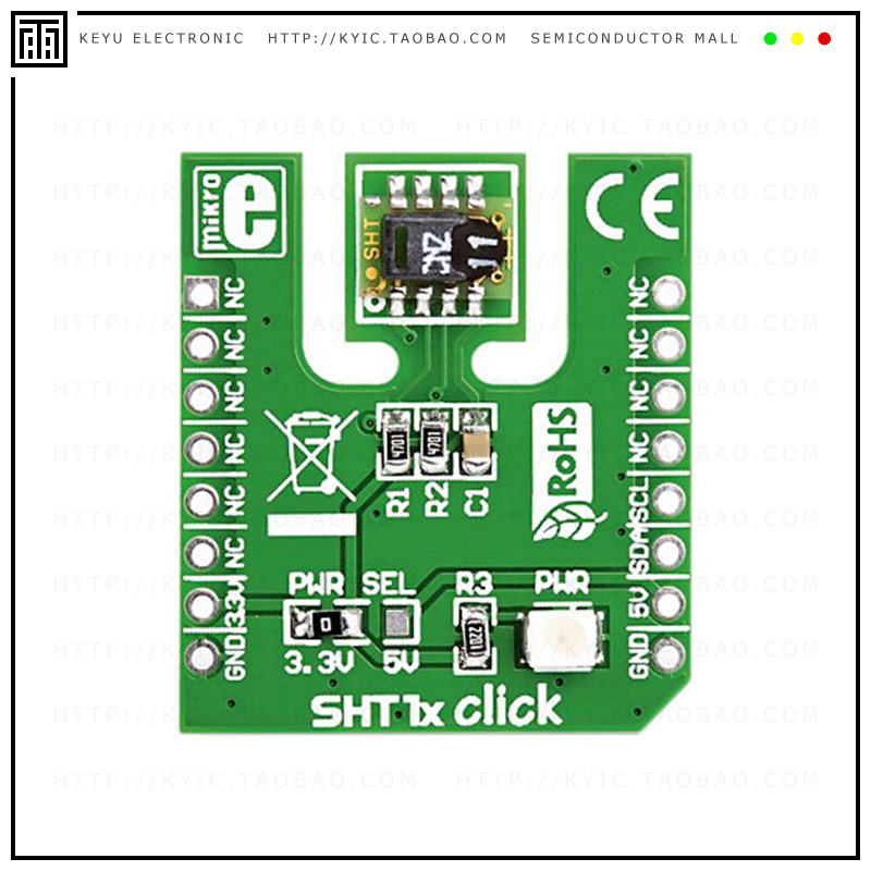 MIKROE-949【BOARD ACCY SHT11 CLICK MIKROBUS】