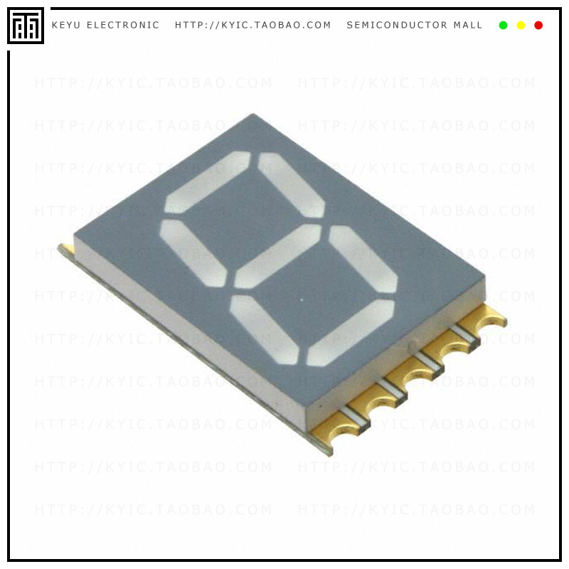 ACSA56-51PBWA/A【DISPLAY 468NM BLU 2DIG 0.56' SMD】