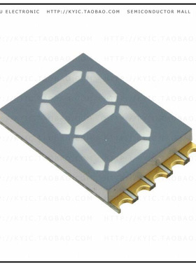 ACSA56-51PBWA/A【DISPLAY 468NM BLU 2DIG 0.56' SMD】