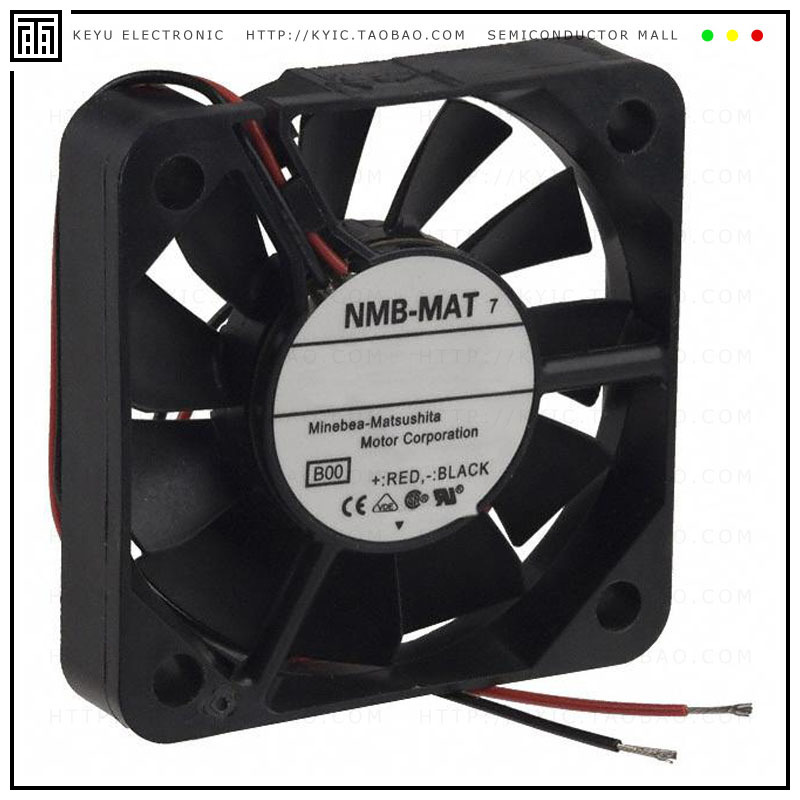 2004KL-01W-B50-B00【FAN AXIAL 50X10MM BALL 5VDC WIRE】