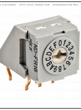 NDFR16H【SWITCH ROTARY DIP HEX 100MA 5V】