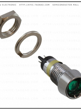 6072212110F【LED PNL IND 7MM GRN RECESS】