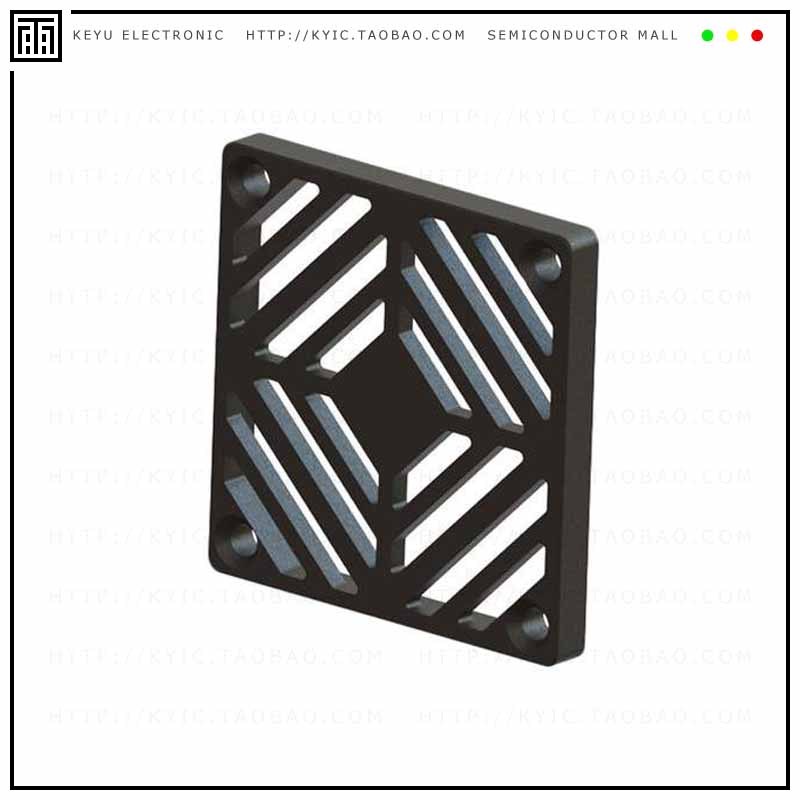RFG-092-T【FAN FINGER GUARD BLACK 92X92】