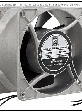 OA180AN-22-1WB1856【FAN AXIAL 176X89MM 230VAC WIRE】