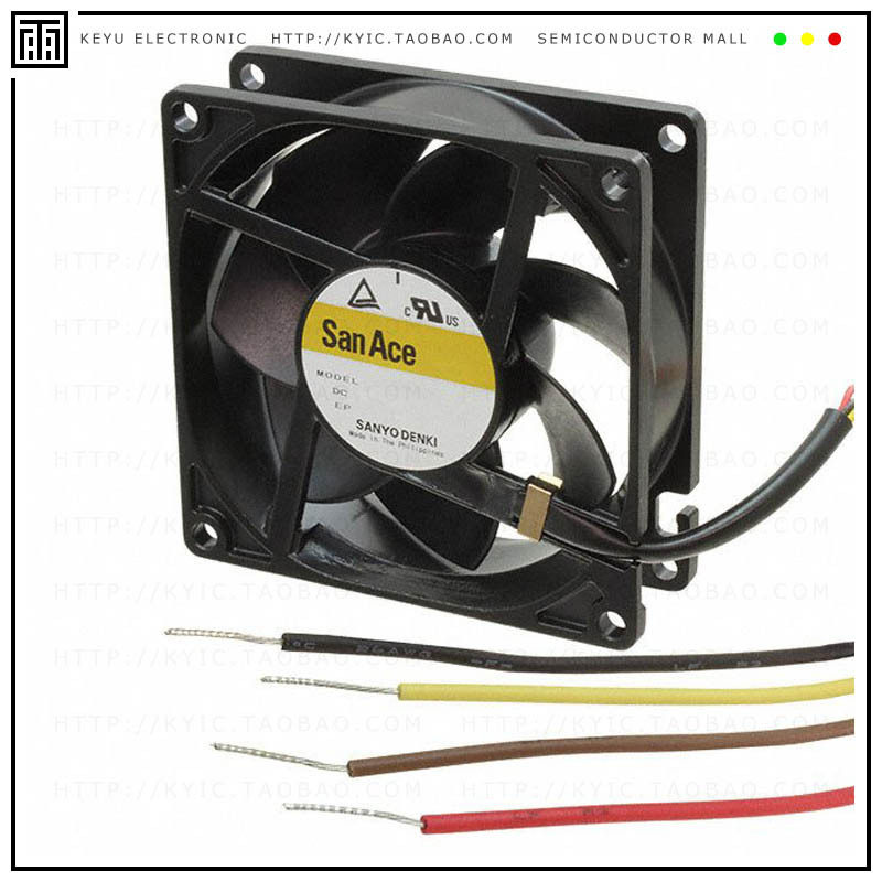 9WL0824P4J001【FAN 80X25MM 24VDC IP68 RBLS TACH】