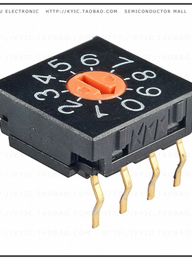 FR01FR10P-W-S【SWITCH ROTARY DIP BCD 100MA 5V】