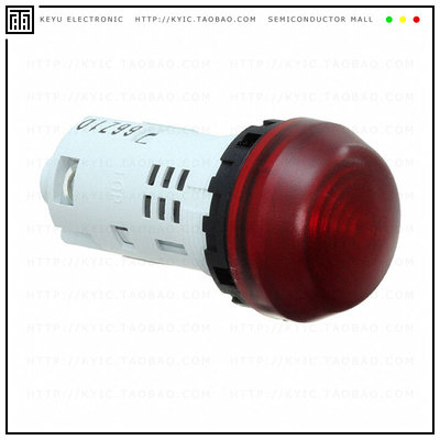 AP22M-2Q4R【LED PANEL INDICATOR RED 24V IP66】