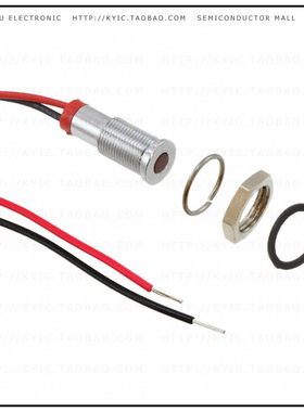 Q6F7CXXR02E【LED PM INDICATOR FLUSH RED】