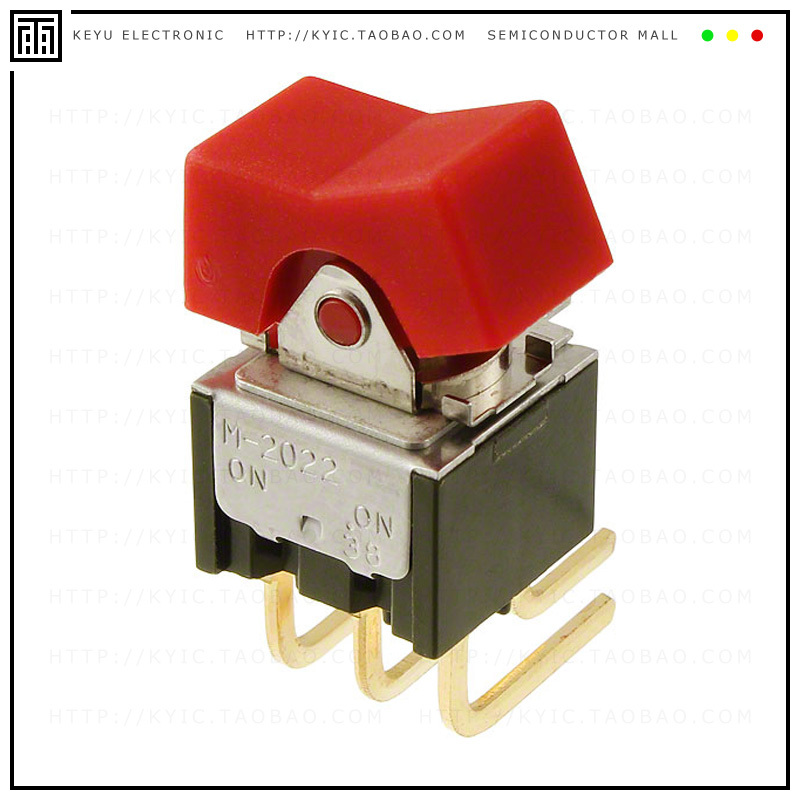 M2022TXG30-DC【SWITCH ROCKER DPDT 0.4VA 28V】