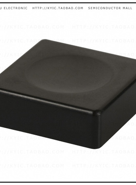 4JBLK【CAP PUSHBUTTON SQUARE BLACK】