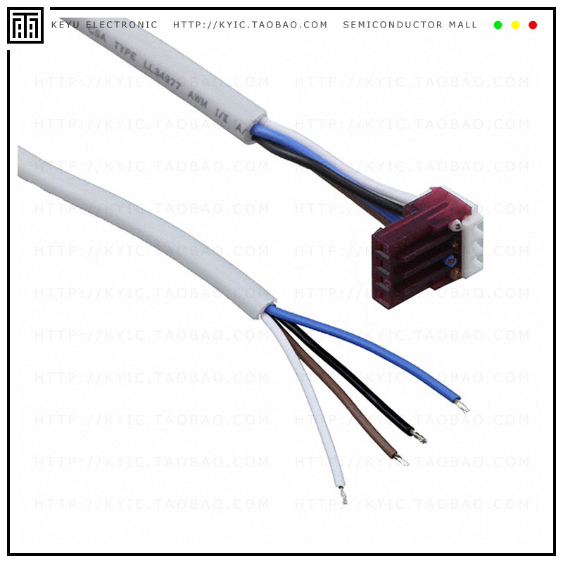 RCK4-100-1【RK CABLE 4 X 0.14MM 100CM 1 CON】