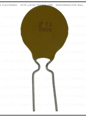 72R090XU【PTC RESET FUSE 72V 900MA RADIAL】