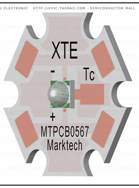 MTG7-001I-XTEHV-WR-L9E7【LED MCPCB STAR XTE HV WARM WHITE】