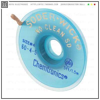 60-4-5【DESOLDER BRAID NO-CLN 0.11' 5'】