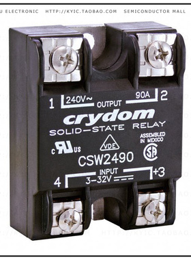 CSW2450-10【SSR RELAY SPST-NO 50A 24-280V】