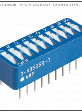 3-5435668-0【SWITCH ROCKER DIP SPST 60MA 5V】