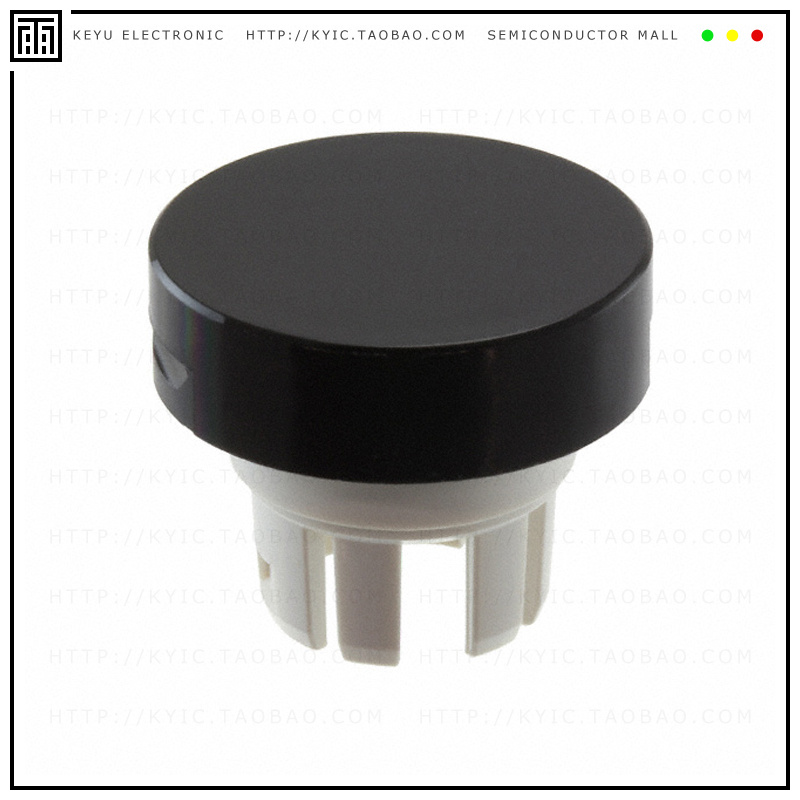 51-931.0【LENS BLACK FLAT D15.8 PLASTIC OP】