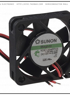 KDE1204PFV3 11.MS.B981.A.GN【FAN AXIAL 40X10MM 12VDC WIRE】