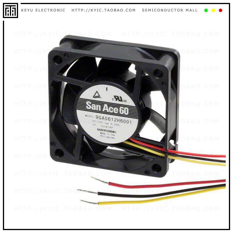 109R0612J4011【FAN 60X25MM 12VDC RBLS TACH】
