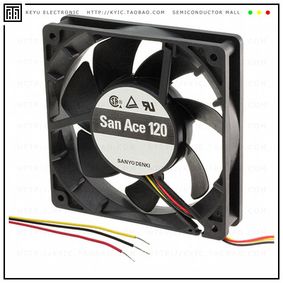 9G1212E4011【FAN 120X25MM 12VDC RBLS TACH】