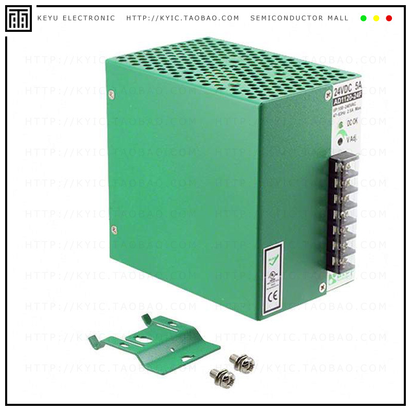 AD1120-24F【120W/5A DIN-RAIL 24VDC POWER SUP】