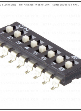 KAE08LGGT【SWITCH SLIDE DIP SPST 25MA 24V】