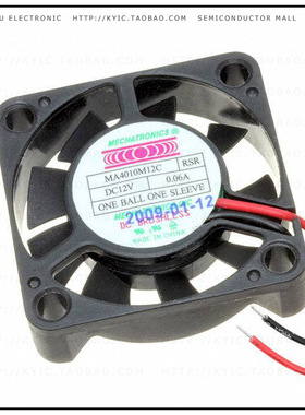 MA4010H24B-RSR【FAN AXIAL 40X10MM 24VDC WIRE】