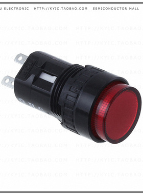 AP6M122-R【LED PANEL INDICATOR RED 24V IP65】
