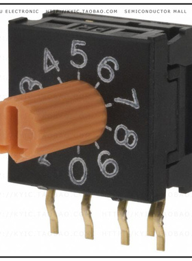 FR01KR10H-S【SWITCH ROTARY DIP BCD 100MA 5V】