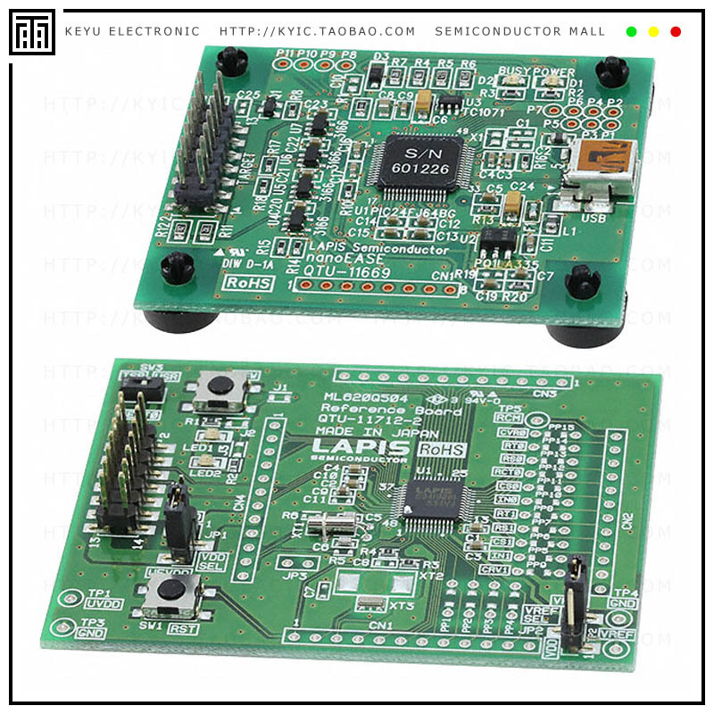 MCU16-STARTKIT-Q504【ML620Q504H EVAL BRD】
