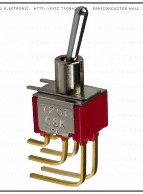 7201SD9AV2BE【SWITCH TOGGLE DPDT 0.4VA 20V】