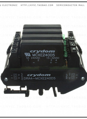 DRA4-MCXE240D5【SSR RELAY SPST-NO 5A 12-280V】