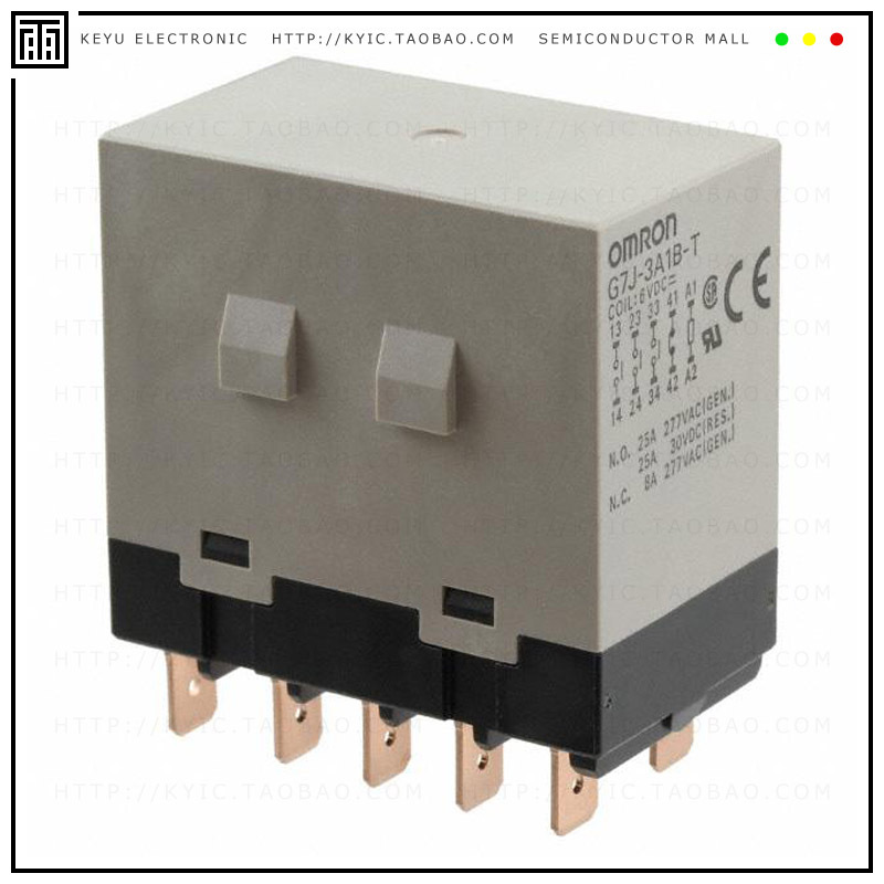 G7J-3A1B-T DC24【RELAY GEN PURPOSE 4PST 25A 24V】