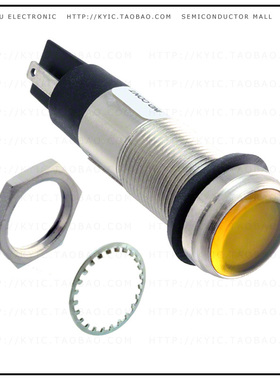 6561309304F【LED 1/2' FLAT YLW 230VAC TERM】