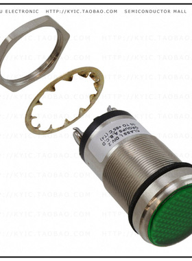 5561604324F【LED 1' FLAT GRN LED PMI 24V C1D2】