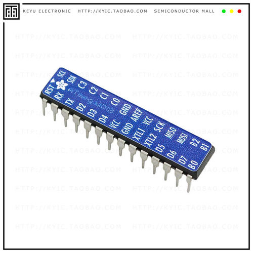 601【AVR PINOUT STICKER ATMEGAXX81=10】