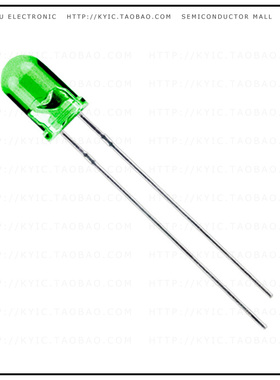 LTH5MM12VFR4500【LED GREEN CLEAR T-1 3/4 T/H】