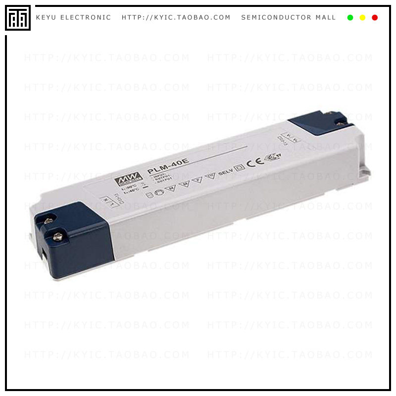 PLM-40E-500【LED DRVR CC AC/DC 40-80V 500MA】