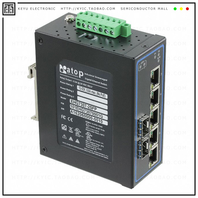 EHG7307-2SFP【NETWORK SWITCH-UNMANAGED 7 PORT】
