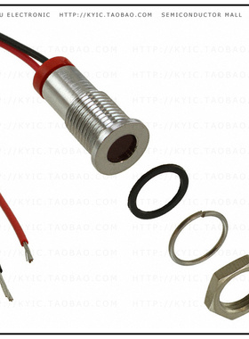 Q8F7CXXR02E【LED PM INDICATOR FLUSH RED】