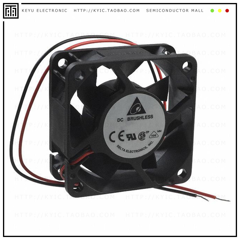 AFB0612L-A【FAN AXIAL 60X25.4MM 12VDC WIRE】