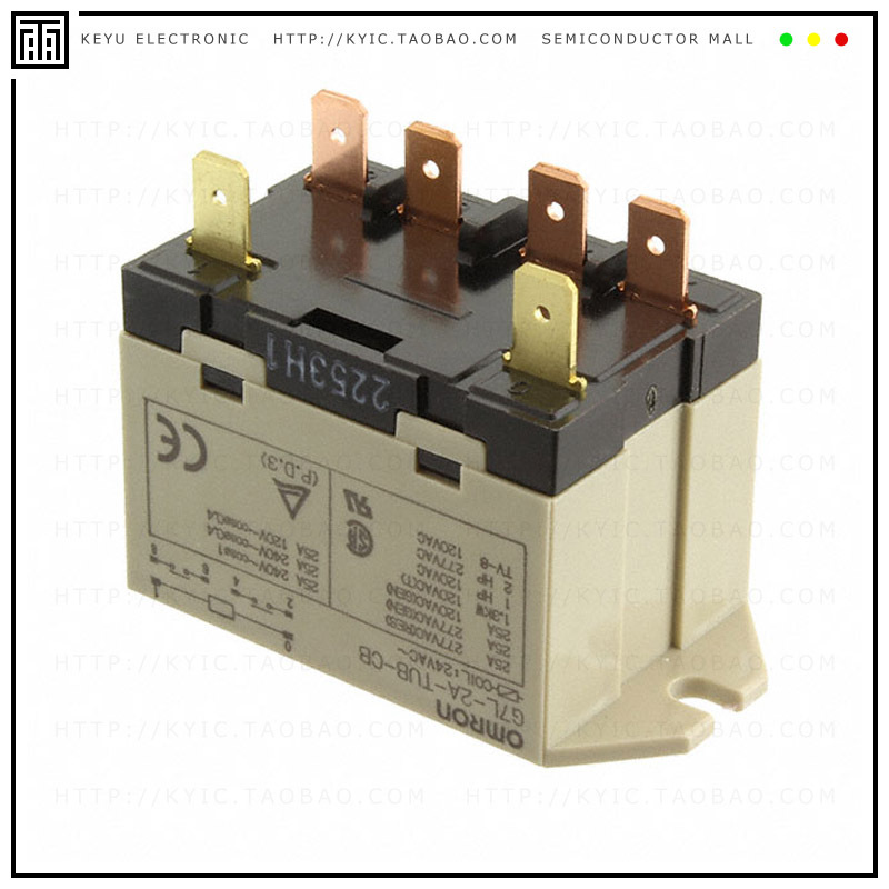 G7L-2A-TUB-CB-AC24【RELAY GEN PURPOSE DPST 25A 24V】