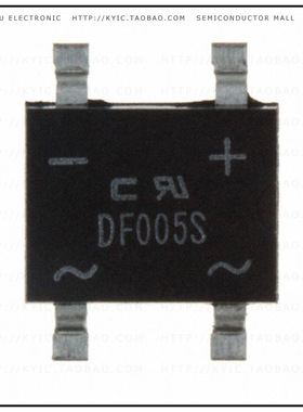 DF005S-G【BRIDGE RECT 1PHASE 50V 1A DFS】