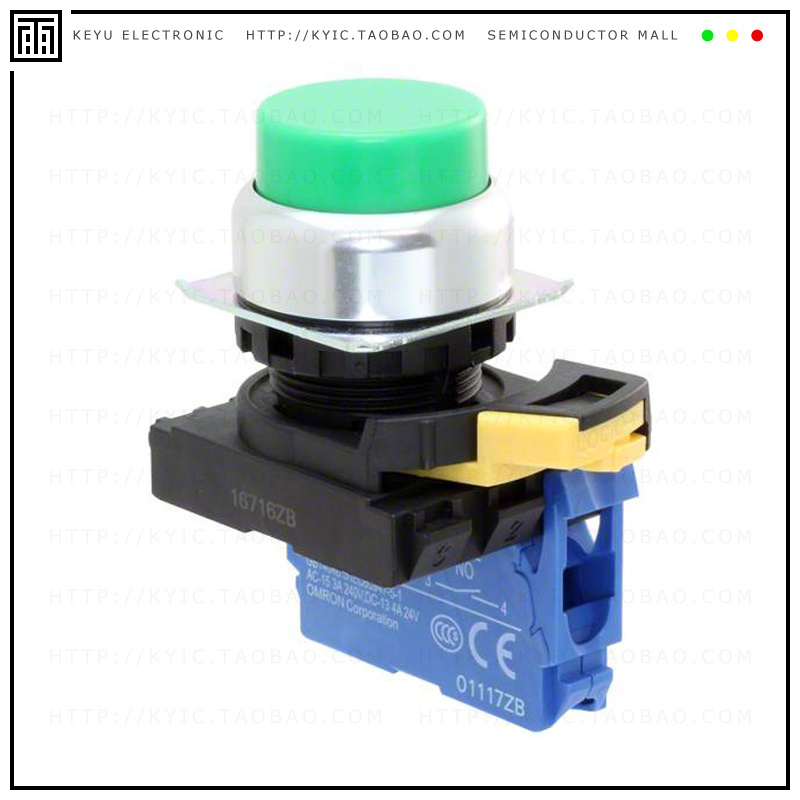 A22NN-RPM-NGA-G100-NN【SWITCH PUSH SPST-NO 10A 120V】