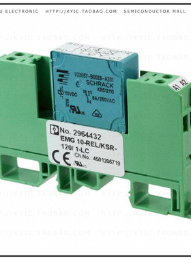 2964432【RELAY GEN PURPOSE SPST 6A 120V】