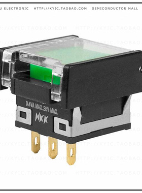 UB15KKG01N-F/AT499【SWITCH PUSH SPDT 0.4VA 28V】